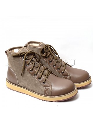 Мужские ботинки коричневые UGG Mens Navajo Boots Chocolate